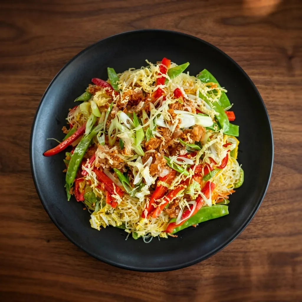 Filipino pancit bihon at Jeepney Portage La Prairie, MB